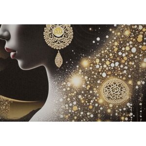 Mauro Ferretti Nástěnná dekorace „Inda“ s LED osvětlením 60x90 cm