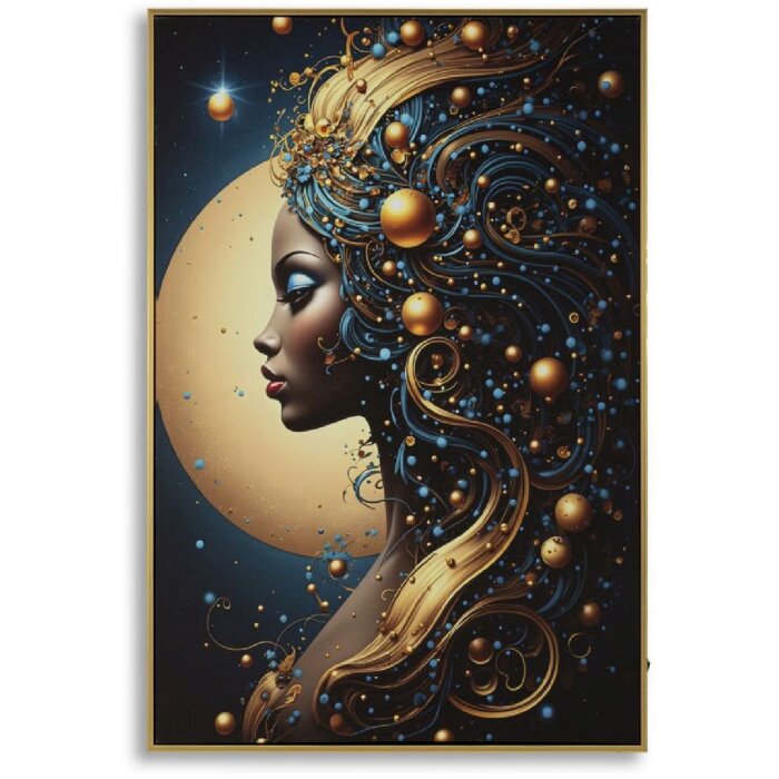 Mauro Ferretti LED stěnový obraz Minerva – tisknuté lesklé plátno 60x90 cm