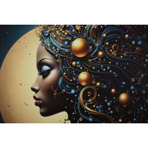 Mauro Ferretti LED stěnový obraz Minerva – tisknuté lesklé plátno 60x90 cm