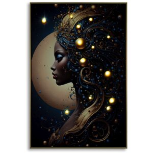 Mauro Ferretti LED stěnový obraz Minerva – tisknuté lesklé plátno 60x90 cm