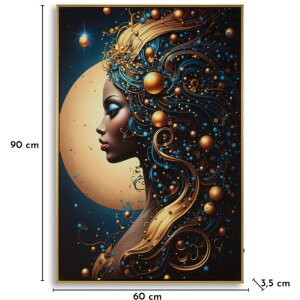 Mauro Ferretti LED stěnový obraz Minerva – tisknuté lesklé plátno 60x90 cm
