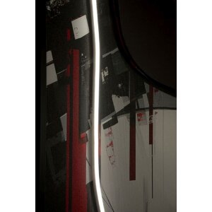 Mauro Ferretti Tapeta na stěnu Psyco s LED osvětlením a 3D akrylovou aplikací 60x90 cm