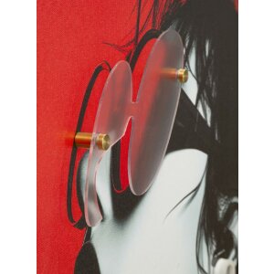 Mauro Ferretti Moderní LED obraz na zeď Psyco 60x90 cm s 3D akrylovou aplikací