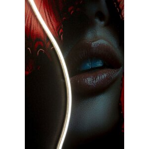 Mauro Ferretti LED obraz na plátně „Křídla motýlů“ 60x90 cm – 3D akryl