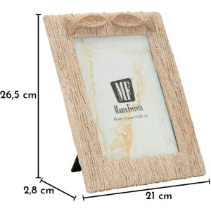 Mauro Ferretti Oblouček „Písek“ 15x20 cm béžový