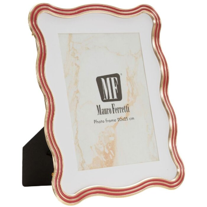 Mauro Ferretti Obrazový rám „Elizabeth“ 20x25 cm červený z olovence a skla