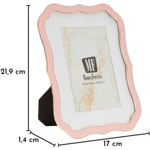 Mauro Ferretti Obloukový rámeček Margot 15x20 cm růžový zlatý