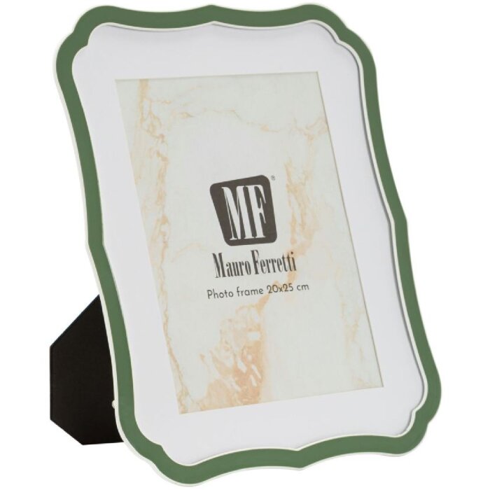 Mauro Ferretti Rám na foto „Margot“ 20x25 cm zelený s zlatými akcenty