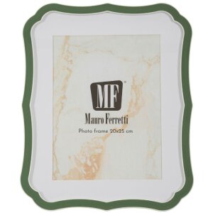 Mauro Ferretti Rám na foto „Margot“ 20x25 cm zelený s zlatými akcenty
