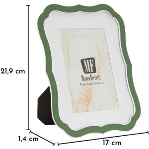 Mauro Ferretti Obloukový fotorámeček Margot 15x20 cm zelený