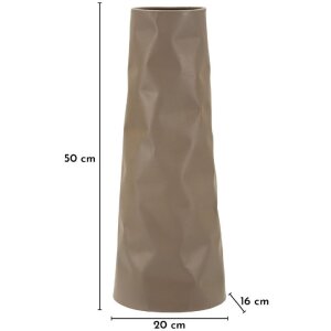 Mauro Ferretti Vaza Norimberga krémová 16x20x50 cm