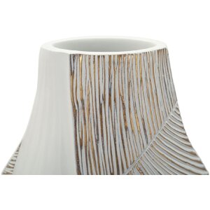 Mauro Ferretti Vaza „Ho Chi Minh“ bílá s křídovou vrstvou