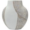 Mauro Ferretti Vaza „Ho Chi Minh“ bílá 35x13,5x37,5 cm