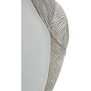 Mauro Ferretti Vaza „Ho Chi Minh“ bílý matný 27x11,5x31 cm