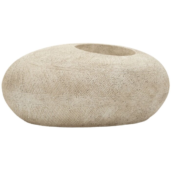 Mauro Ferretti Venkovní váza STONE šedá 78,5x56x33,5 cm