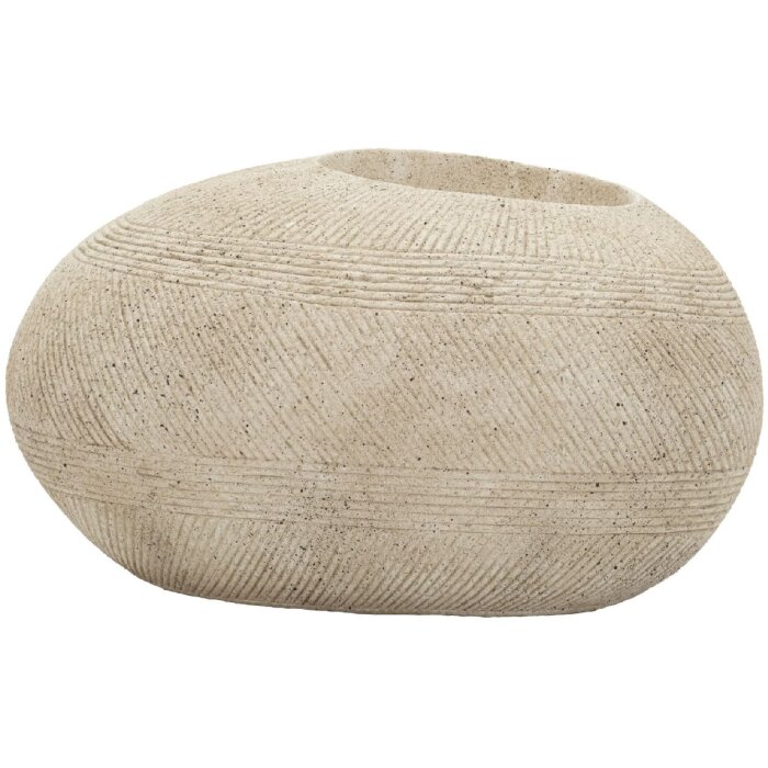 Mauro Ferretti Venkovní květináč STONE šedý 54,5x42,5x30cm