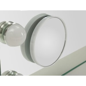 Mauro Ferretti Stolní zrcadlo Hollywood LED bílé s osvětlením