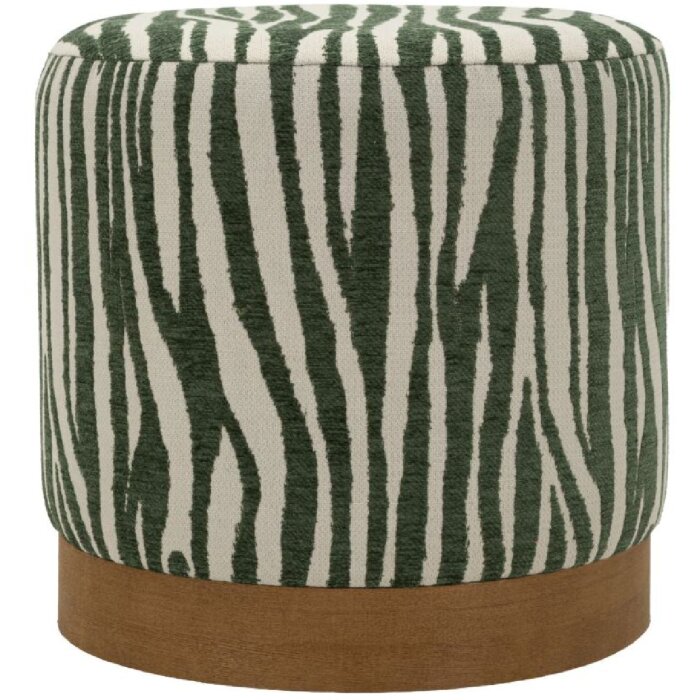 Mauro Ferretti Polštář SAVANA Zelený Ø40x40cm