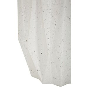 Mauro Ferretti Podnožní stůl STAR krémový s kamenným povrchem