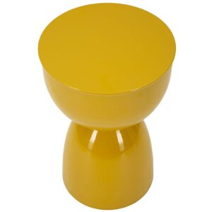 Mauro Ferretti Konzolový stůl YAO senf Ø31x46 cm