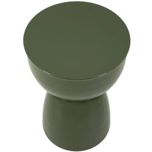 Mauro Ferretti Příruční stolek YAO zelený, Ø31x46 cm