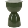 Mauro Ferretti Příruční stolek YAO zelený, Ø31x46 cm