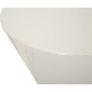 Mauro Ferretti Beistelltisch OYO Ø 45x55 cm Weiß