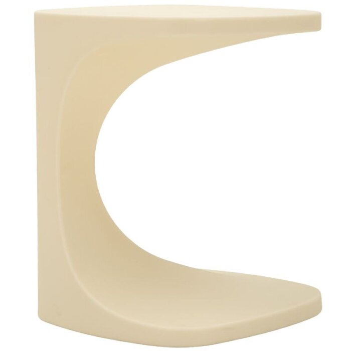 Mauro Ferretti Podnožní stolek Ibiza bílý 42x42x52 cm