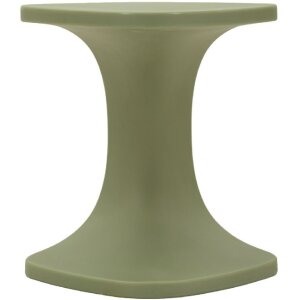 Mauro Ferretti Podnožní stolek Ibiza zelený 42x42x52 cm
