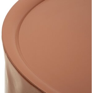 Mauro Ferretti Příruční stolek sada Norimberga 2dílná červená bílá kov