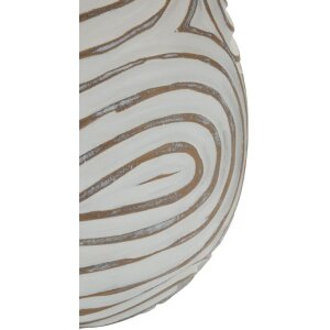 Mauro Ferretti Stolní lampa Oblix Ø35x55 cm, vícebarevná, polyresin železo textil