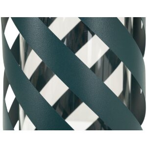 Mauro Ferretti Moderní lampa Saturno Ottanio Twist Ø23x43 cm kov sklo