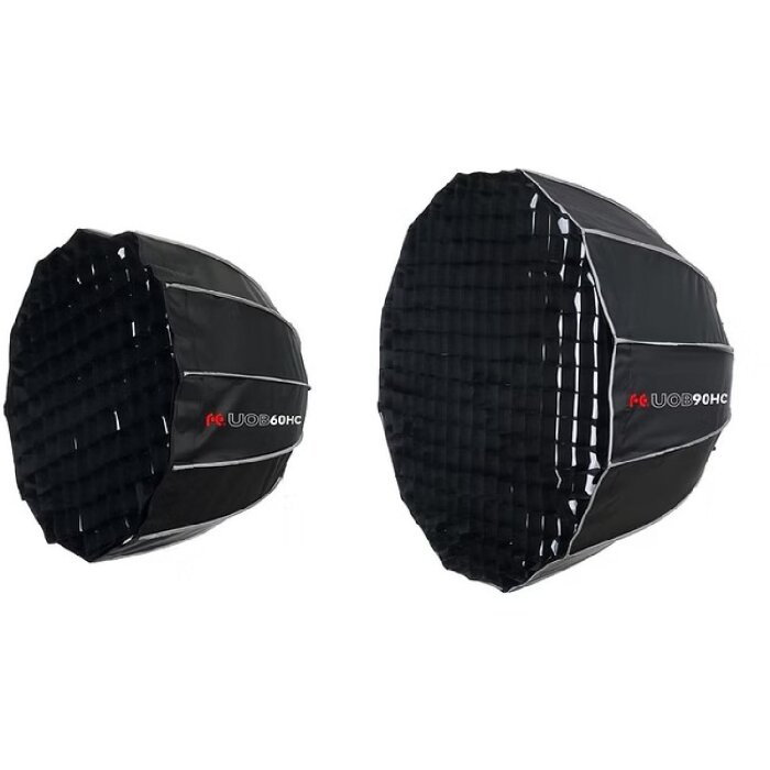 Falcon Eyes Parabolická osmiboká reflektorka 60 cm s vlnitým mřížkem a Bowens připojovacím konektem