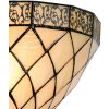 Filigránová nástěnná lampa Tiffany Ø 30 cm