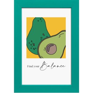 Goldbuch Lunaro – dřevěný fotorámeček s rovnoměrným profilem ve více barvách