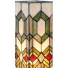 Tiffanyho světelné sloupové geometrické obrazce 12,5x35 cm