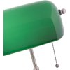 LumiLamp 5LL-5100 Stolní lampa Banker lamp 27x17x41 cm zelené kovové sklo