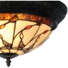 Skleněné stropní svítidlo Tiffany 38 cm