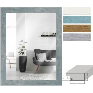 MendeFrames Zástěna na stěnu ve stylu pláže z masivního dřeva