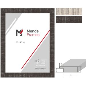 MendeFrames Rám na fotografie Shabby-Chic z masivního dřeva, hnědá a krémová, 10x10–50x70 cm