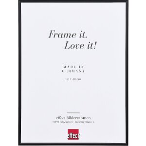 Effect B1 Ochranný rám z anodizovaného alu S1 – černá a stříbrná, těžce hořlavý pro obrazy 13x18–70x100 cm