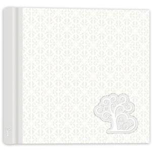 ZEP Kommunion Fotoalbum weiß 24x24 cm 24 Seiten buchgebunden