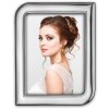 ZEP Portrétní rám Monreale – stříbrný obrazový rám s držákem 10x15 cm, 13x18 cm, 15x20 cm