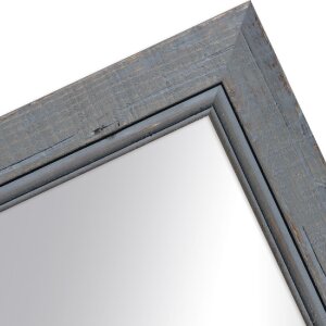 MendeFrames Nástěnné zrcadlo Shabby-Chic s dřevěným rámem, 4 barvy, 20x20-70x100 cm