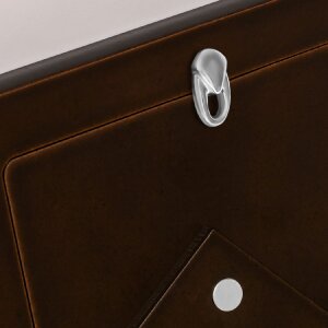 ZEP Portrétový rám ve stříbrné barvě – lesklý kovový rám 10x15 cm & 13x18 cm