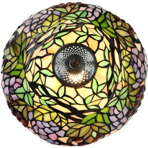 Stojací lampa v Tiffanyho stylu barevná Ø 30x48 cm
