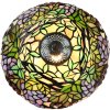 Stojací lampa v Tiffanyho stylu barevná Ø 30x48 cm