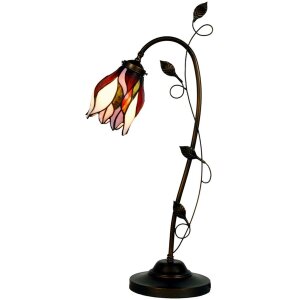 LumiLamp 5LL-8839 Stolní lampa banketka Tiffany...