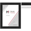 MendeFrames H540 Modern – elegantní dřevěný rámeček pro stěny, bílý nebo černý, 20x20–70x100 cm