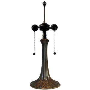 Podstavec lampy tmavý 52 x Ø 17 cm